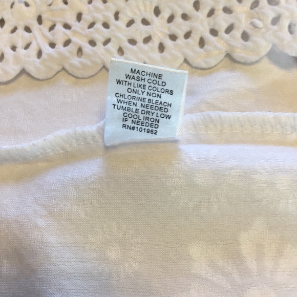 Chances R White Small With Cut Work Detailing - Picture 5 of 6